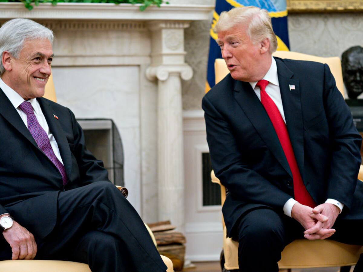 El consejo de Sebastián Piñera a Donald Trump: «En la democracia hay que saber ganar con gracia y perder con hidalguía»