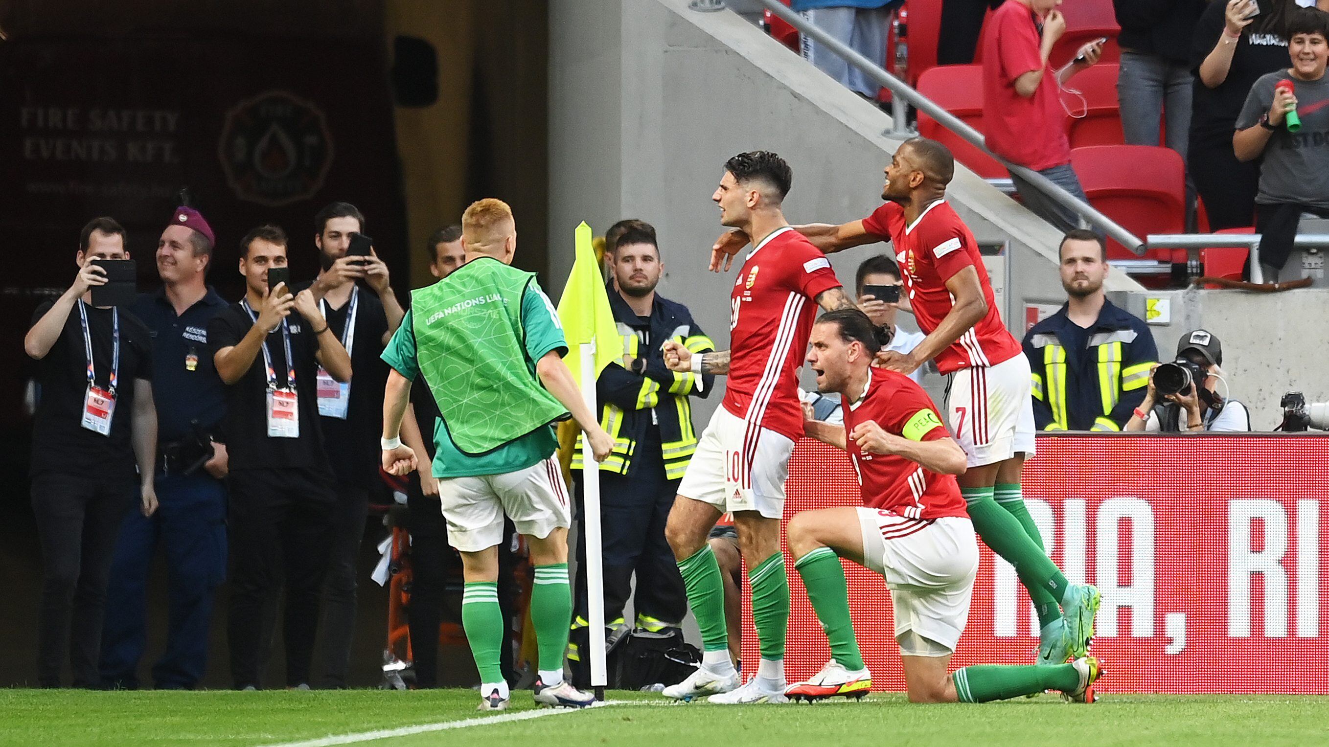 Hungría sorprende y derrota a Inglaterra por la UEFA Nations League