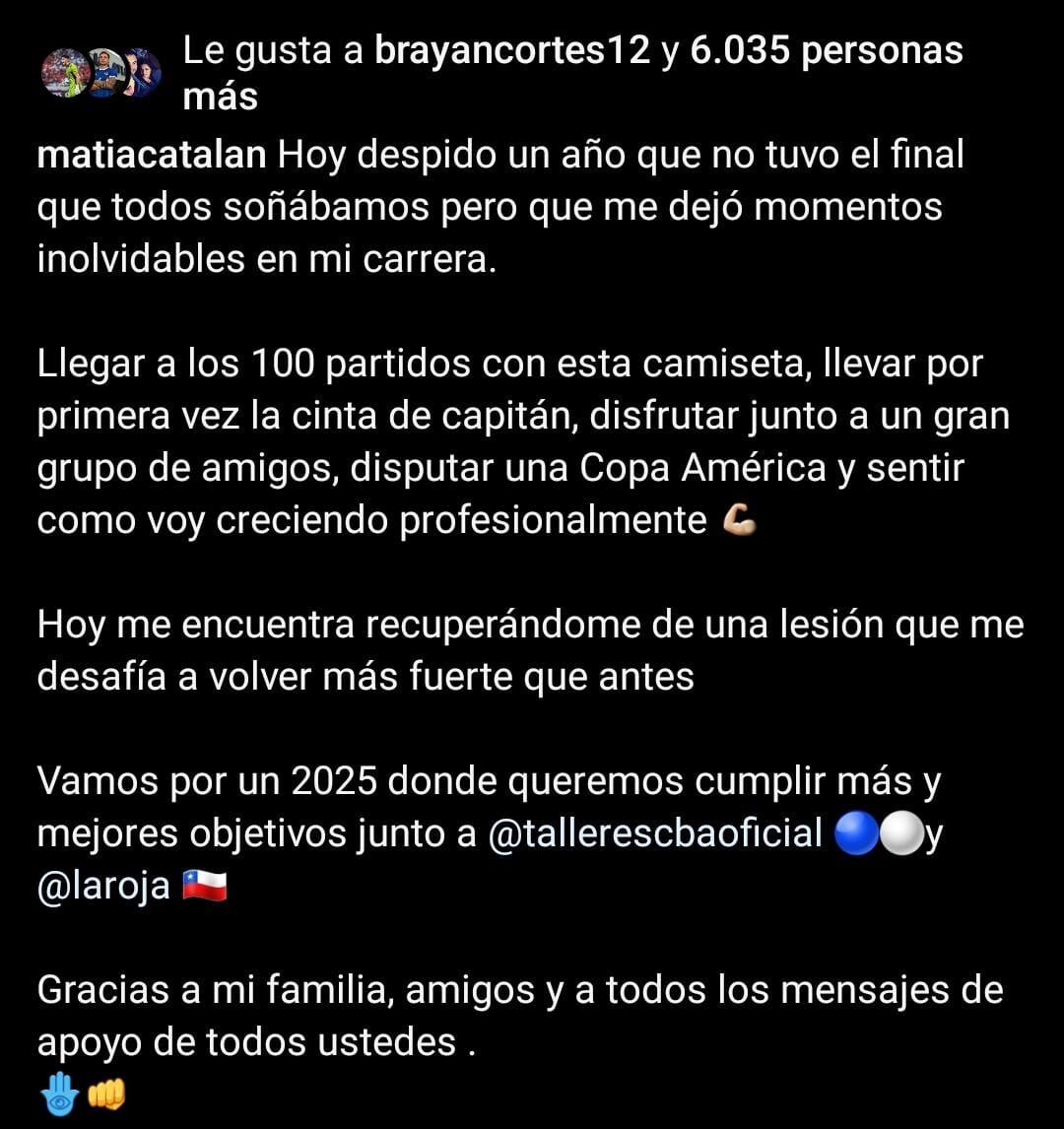 Instagram @matiacatalan