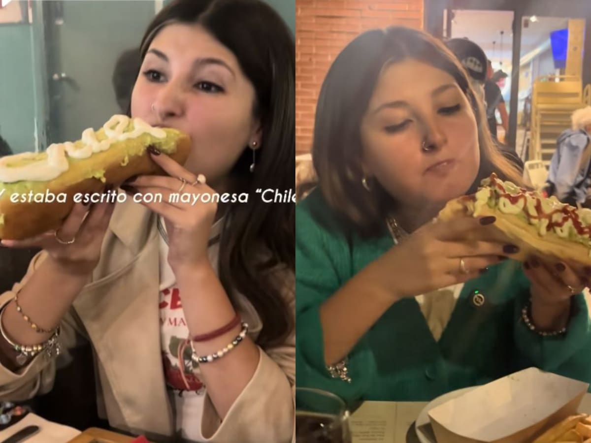La “Ruta del completo” en España: influencer chilena recorre locales en Europa en busca de los mejores completos