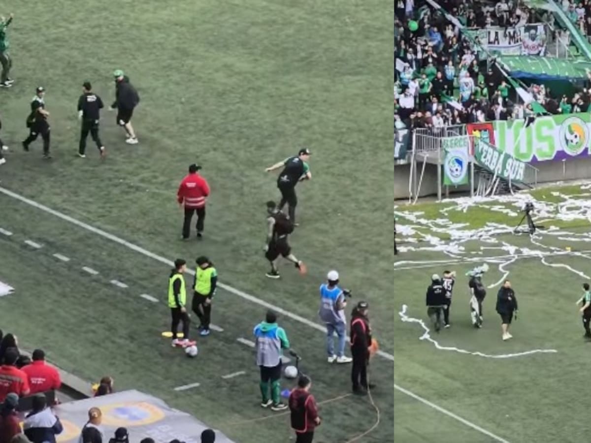 Robo de lienzo empaña la seguridad del partido entre Deportes Puerto Montt y Colo Colo