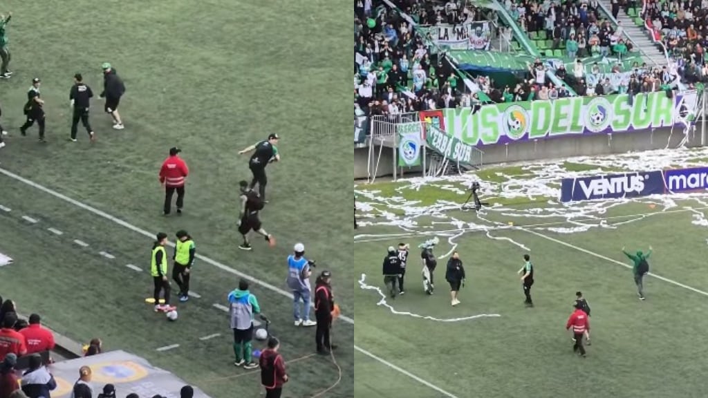 Robo de lienzo empaña la seguridad del partido entre Deportes Puerto Montt y Colo Colo