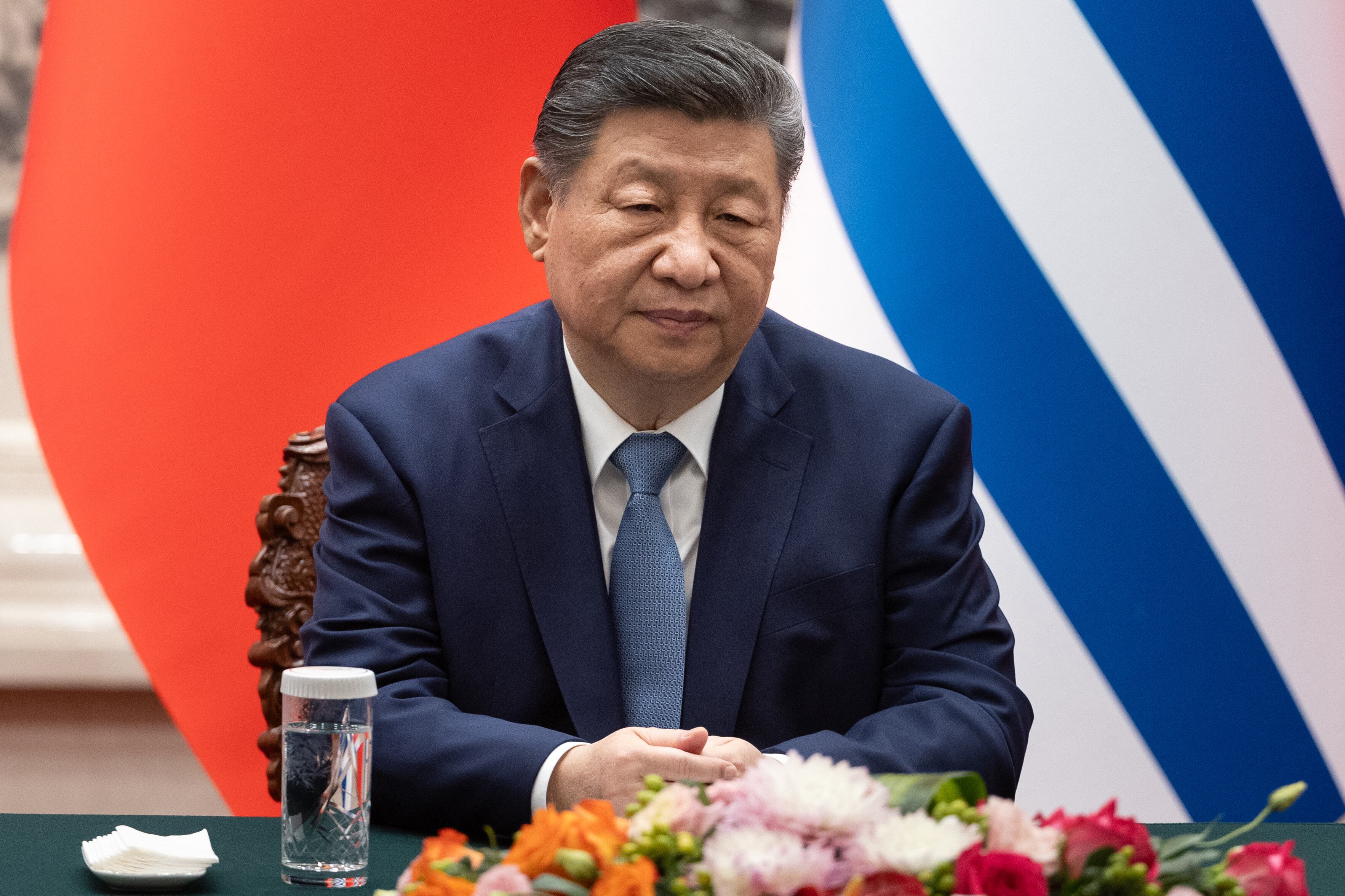 Chinese President Xi Jinping. (Photo by JESSICA LEE / POOL / AFP via Getty Images)