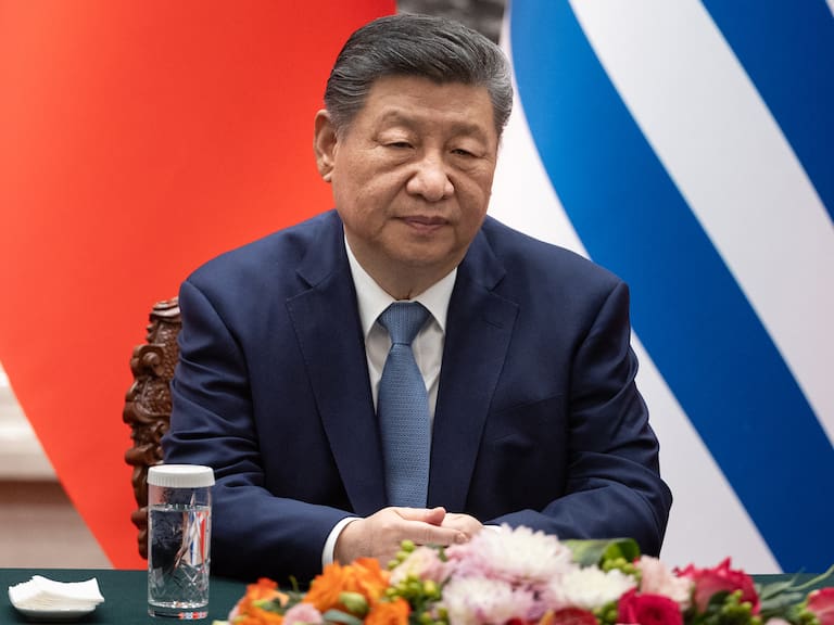 Chinese President Xi Jinping. (Photo by JESSICA LEE / POOL / AFP via Getty Images)