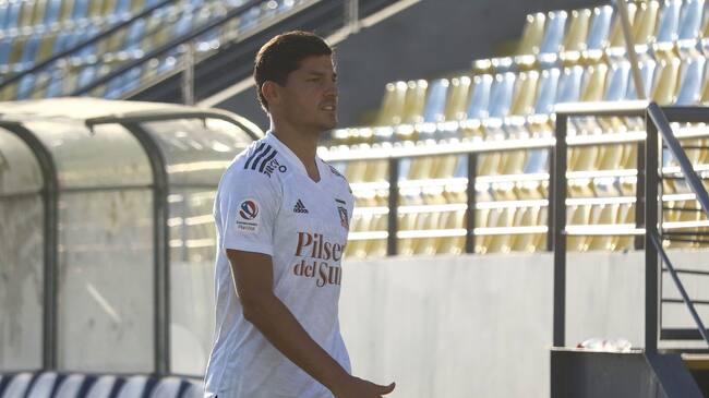 18 DE ABRIL DE 2021/VIÑA DEL MARMiiko Albornoz, durante el partido valido por la fecha 4 del Campeonato Nacional AFP PlanVital 2021, entre Everton y Colo Colo, disputado en el Estadio Sausalito.
FOTO: LEONARDO RUBILAR CHANDIA/AGENCIAUNO