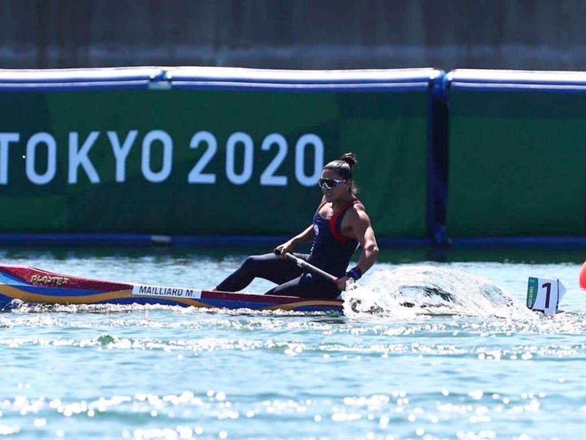 María José Mailliard terminó segunda en la Final B del Canotaje C1 200 de Tokio 2020 y finalizó en el décimo puesto de la general