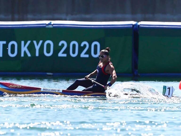 María José Mailliard terminó segunda en la Final B del Canotaje C1 200 de Tokio 2020 y finalizó en el décimo puesto de la general