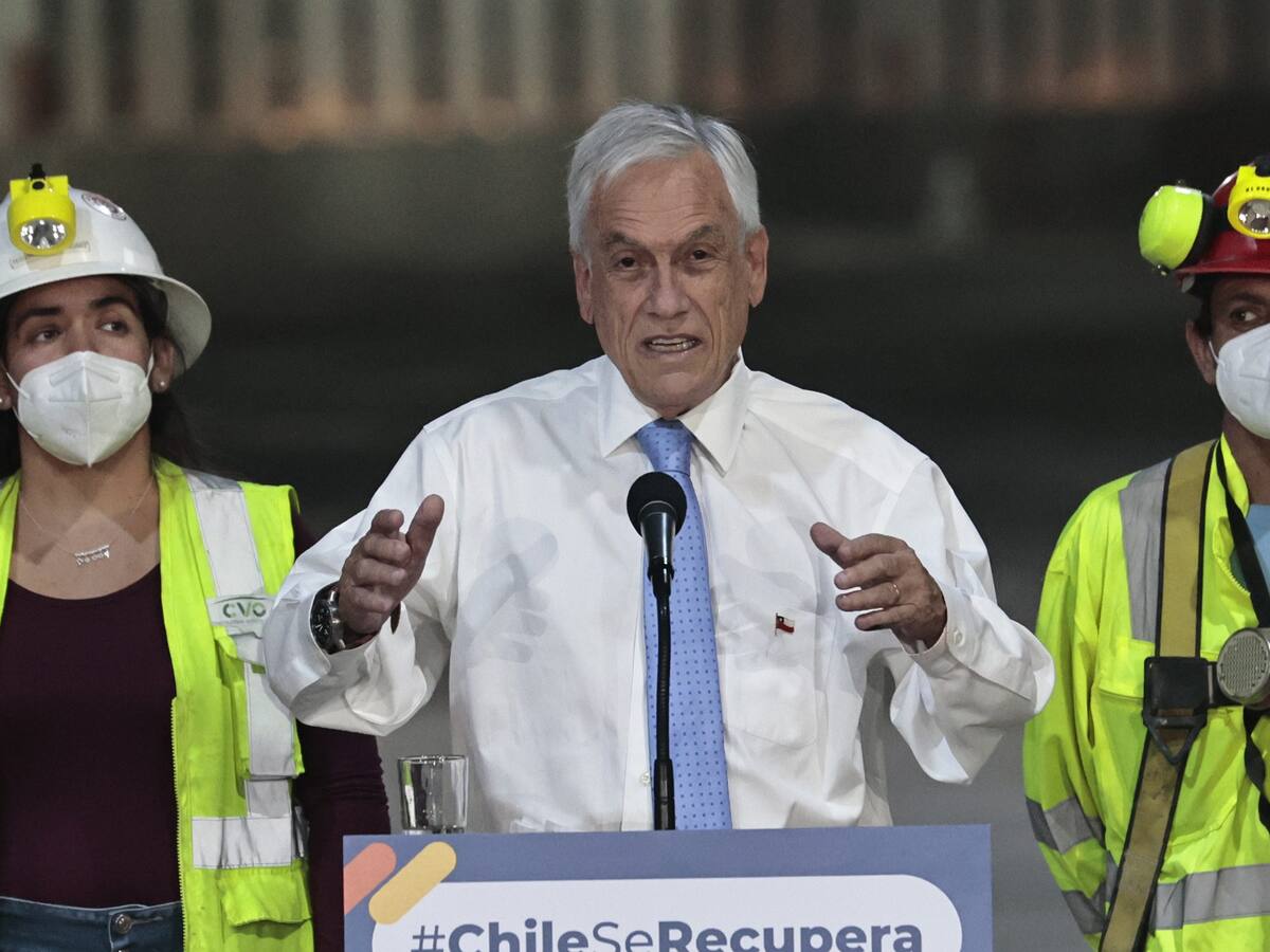 Presidente Piñera destacó recuperación económica de Chile desde la pandemia
