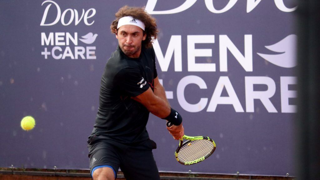 16 de Febrero de 2021 / CONCEPCION
Gonzalo Lama cae ante el Argentino Sebastian Baez por 4-6 y 1-6 durante la primera ronda del ATP Challenger de Concepcion, durante el estado de catastrofe de la pandemia covid-19
FOTO: CAMILO CASTRO / AGENCIAUNO