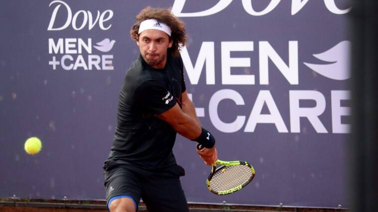 16 de Febrero de 2021 / CONCEPCION
Gonzalo Lama cae ante el Argentino Sebastian Baez por 4-6 y 1-6 durante la primera ronda del ATP Challenger de Concepcion, durante el estado de catastrofe de la pandemia covid-19
FOTO: CAMILO CASTRO / AGENCIAUNO