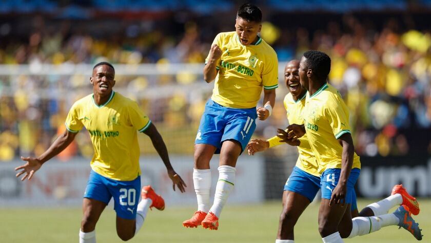 Marcelo Allende anota su primer gol en la Champions League de África