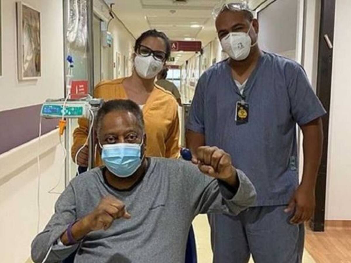 Pelé abandonará pronto el hospital para seguir su recuperación en casa