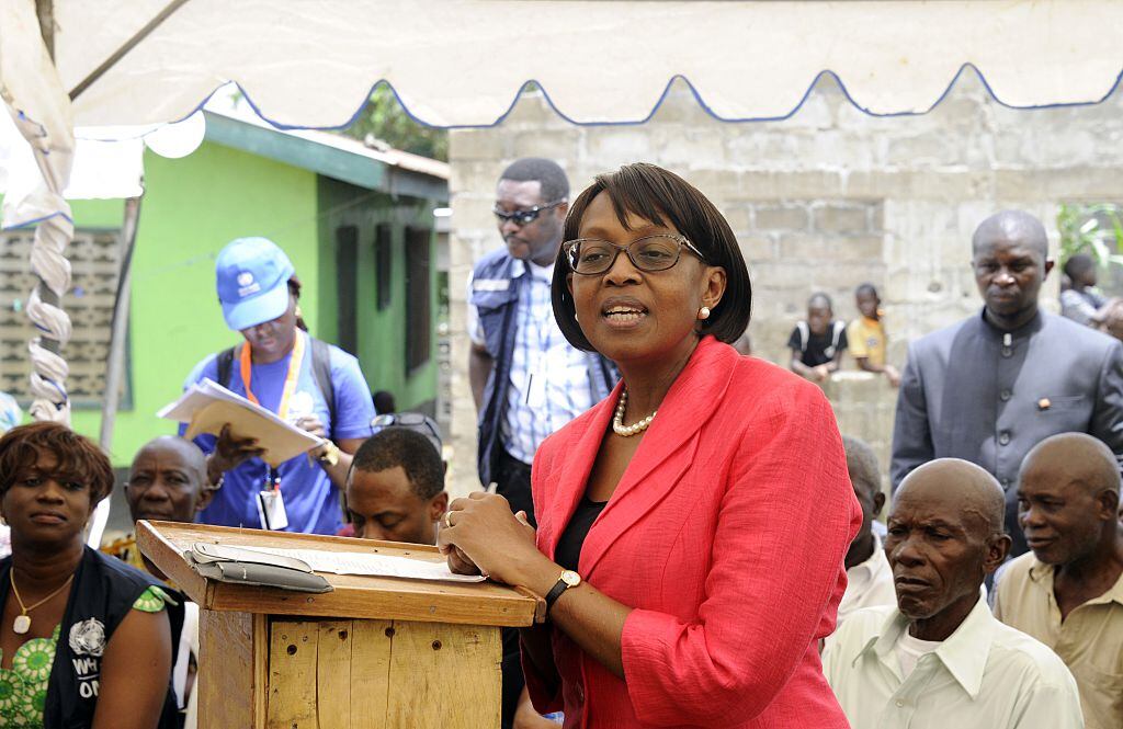 La directora para África de la OMS Matshidiso Moeti