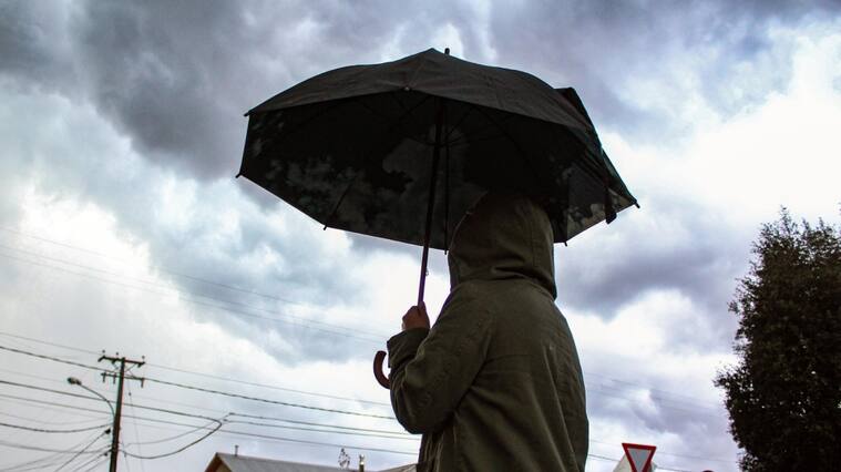 Lluvia en Santiago
