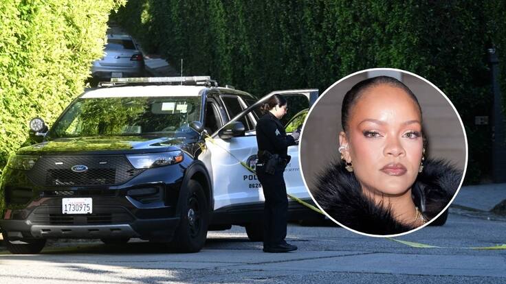 Cantante estaba dentro de la mansión: mujer dispara contra casa de Rihanna en Beverly Hills