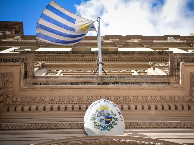La sede del ministerio de salud pública de Uruguay