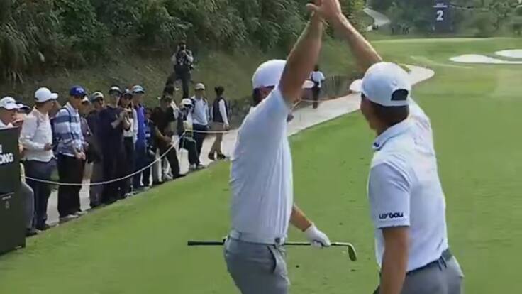 Espectacular hoyo en uno de “Mito” Pereira da la vuelta al mundo y el golfista chileno se llena de halagos de especialistas