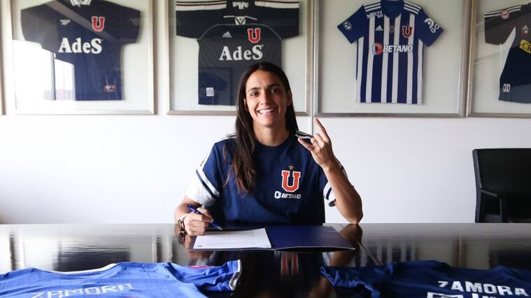 Daniela Zamora se queda en Chile y renueva con la U por dos dos años más