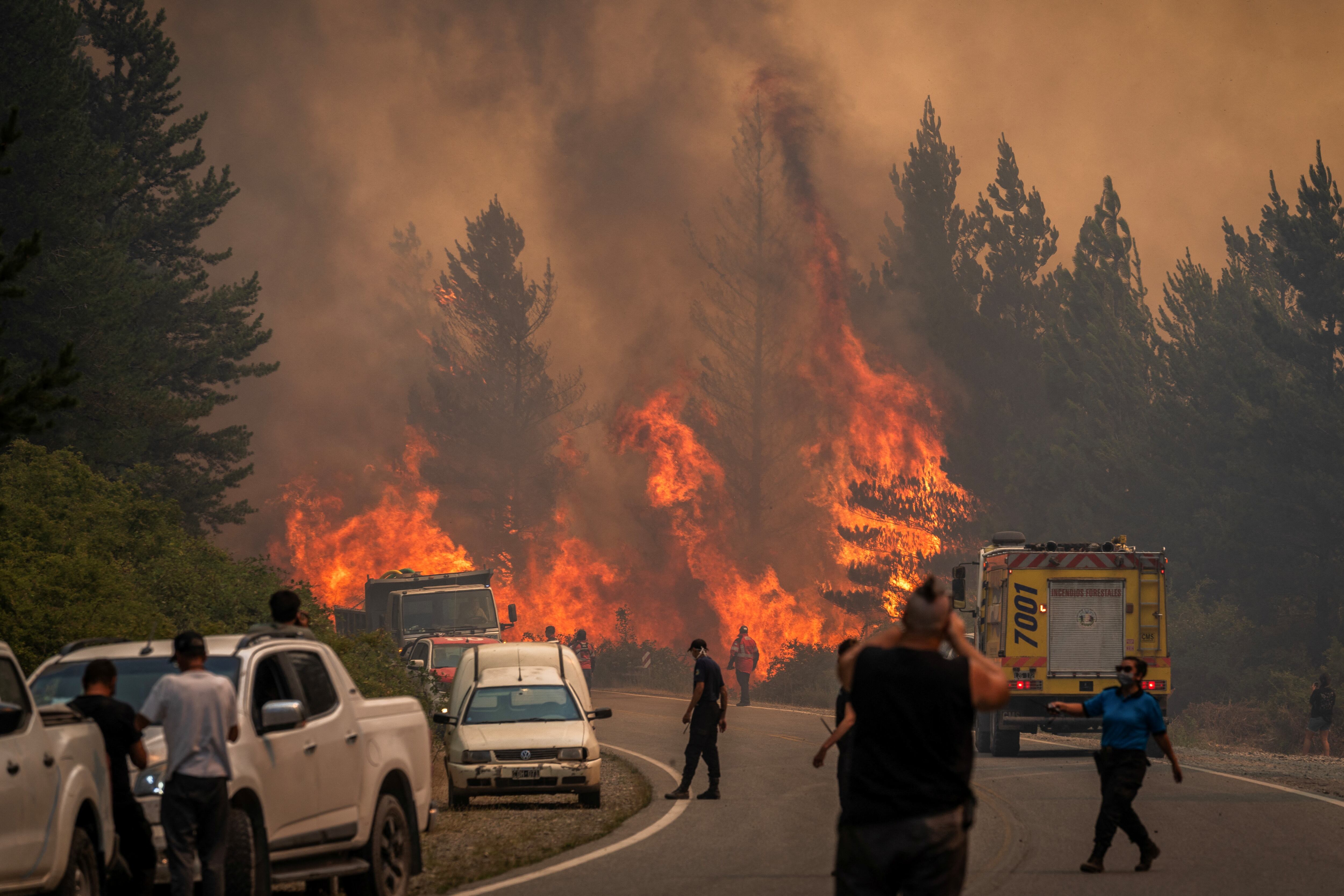 Incendio Patagonia