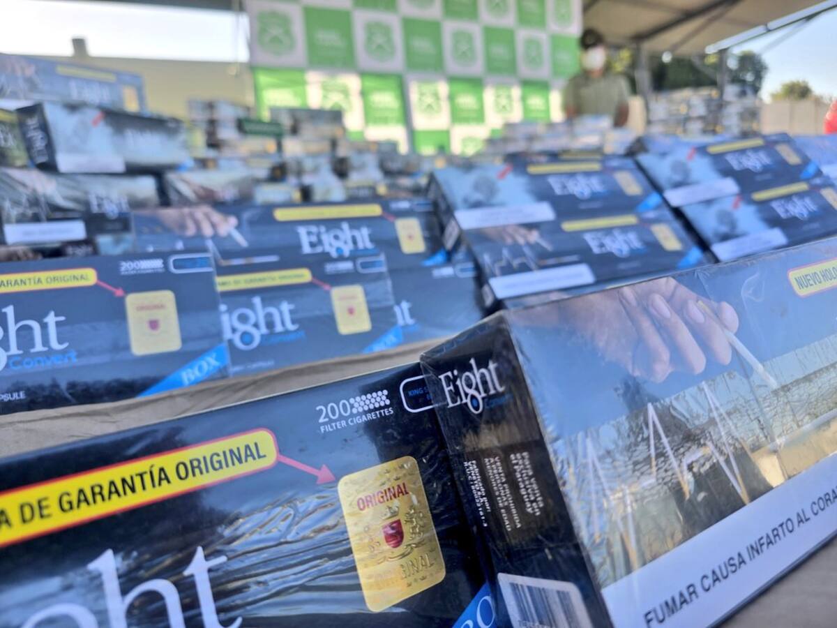 Preocupante cifra: estudio muestra que más de la mitad de los cigarrillos que circulan en el país son ilegales