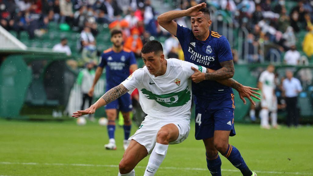 Elche de Enzo Roco cayó frente a un contundente Real Madrid