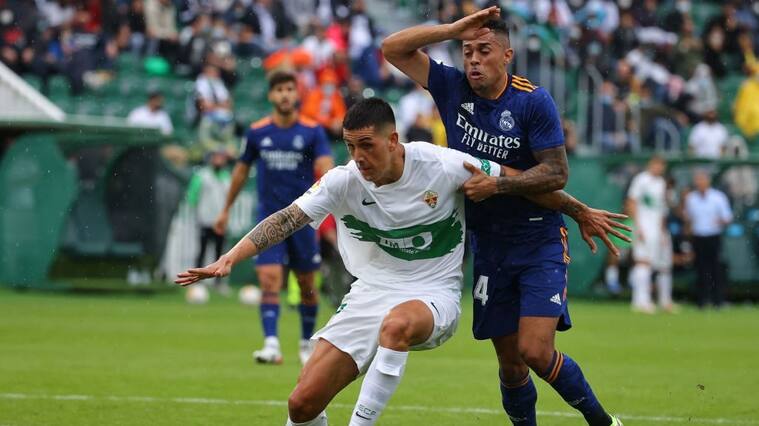 Elche de Enzo Roco cayó frente a un contundente Real Madrid