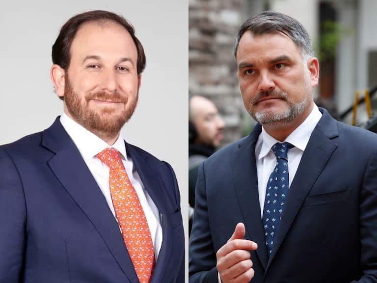 Max Luksic y Javier Macaya