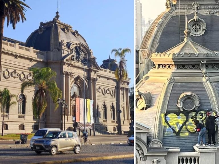 «Una situación lamentable»: vandalizan el Museo Nacional de Bellas Artes