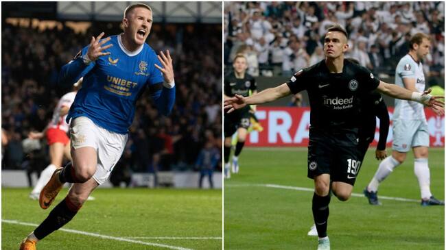 Europa League: Eintracht Frankfurt y Rangers disputarán el título