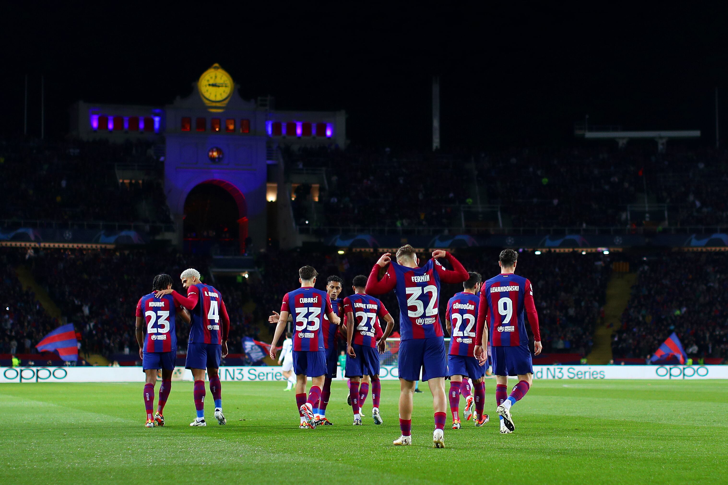 Barcelona eliminó al Napoli y se metió en los 4tos de final de a UEFA Champions League | Getty Images