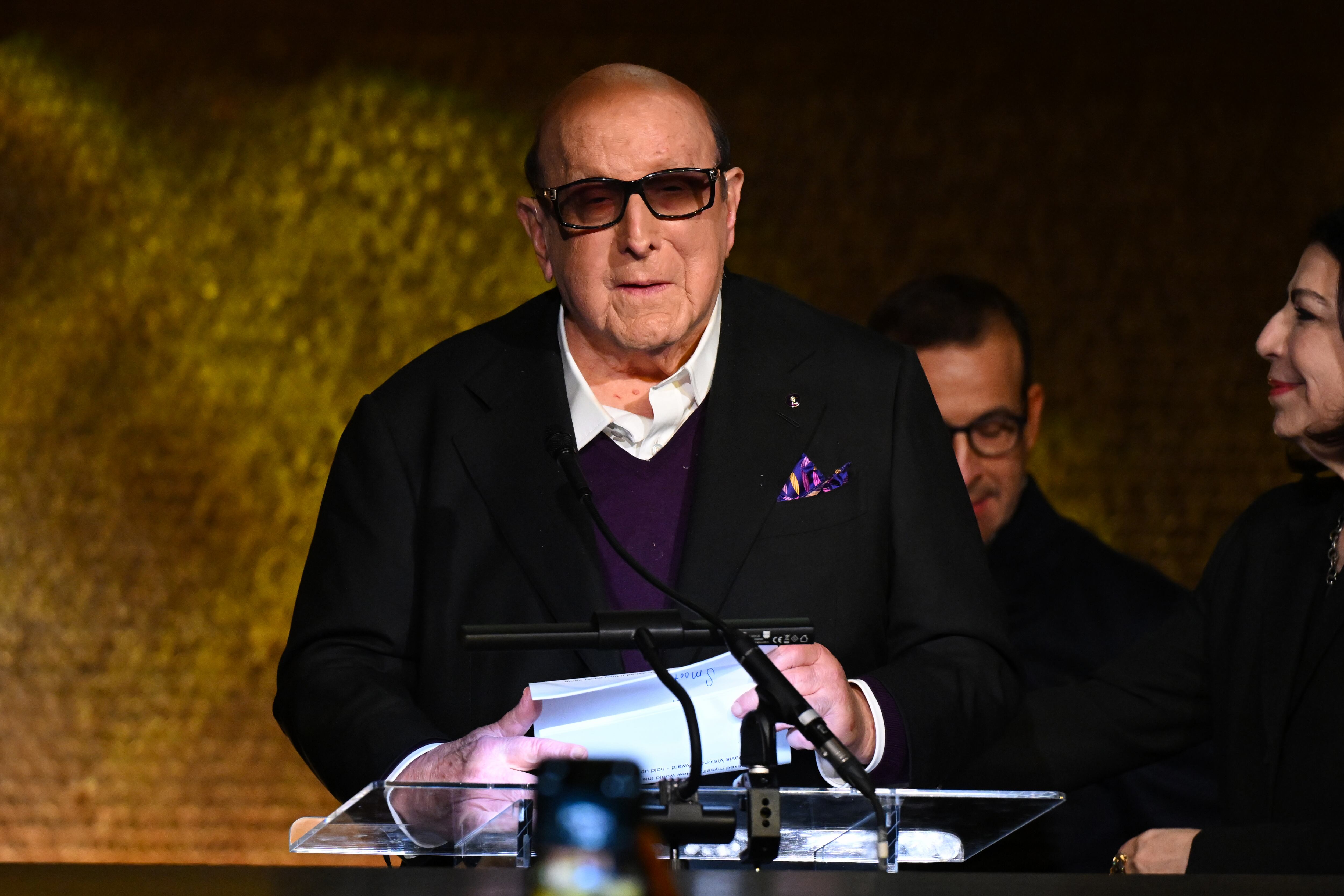 Clive Davis at Billboard Power 100 presented by VENU at Zouk Los Angeles on January 28, 2026 in Los Angeles, California. (Photo by Gilbert Flores/Billboard via Getty Images)