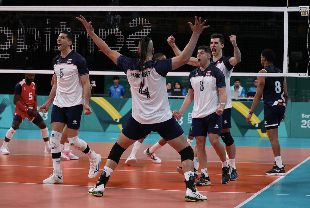 Chile debuta con un triunfo en el vóleibol masculino de los Panamericanos