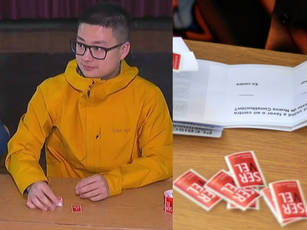 “Puedo ayudar”: ciudadano chino revela su experiencia siendo vocal de mesa por primera vez en el Plebiscito 2023