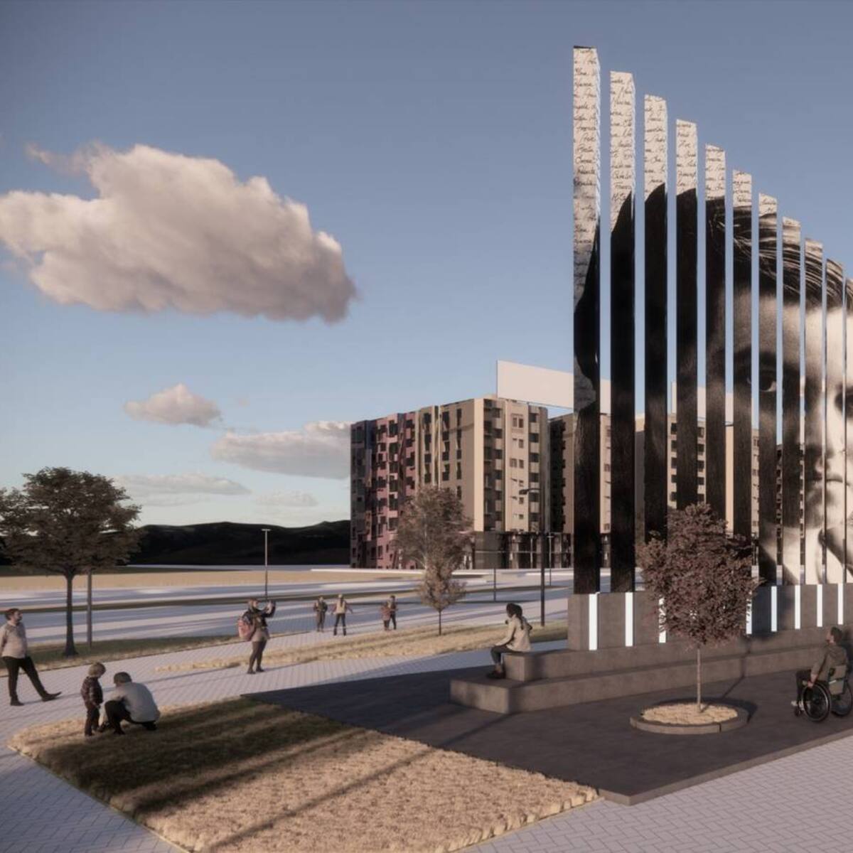 Monumento a Gabriela Mistral en Plaza Italia: ciudadanía podrá aportar directamente en su construcción