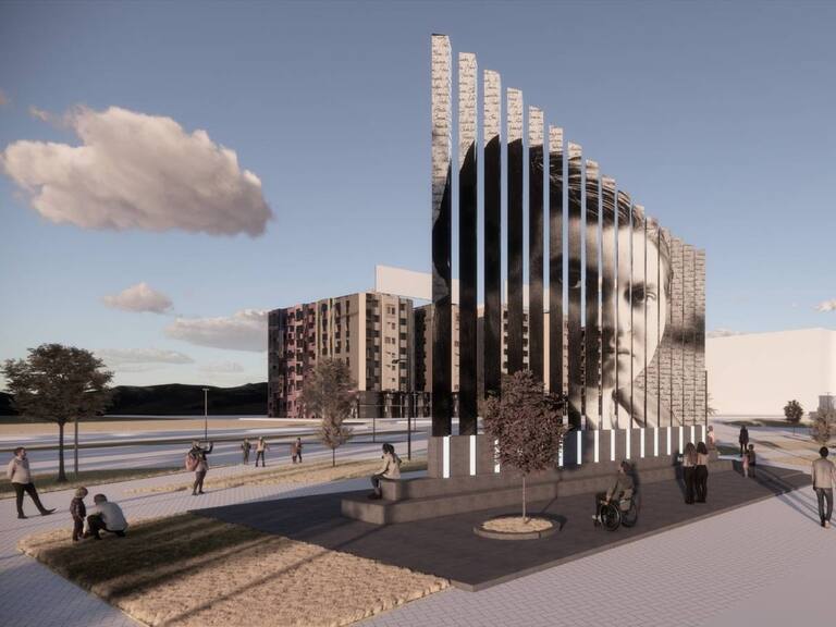 Monumento a Gabriela Mistral en Plaza Italia: ciudadanía podrá aportar directamente en su construcción