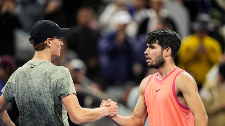Sinner y Alcaraz se citan en la final del Masters 1000 de Cincinnati: cuándo juegan, a qué hora y dónde ver el partido