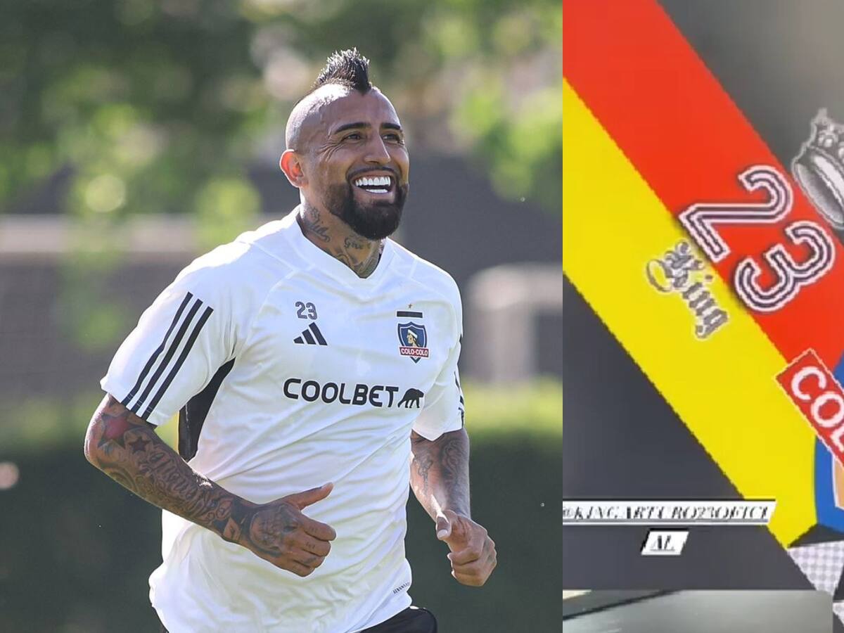 Será capitán: este es el diseño de la jineta que usará Arturo Vidal en su redebut en Colo Colo