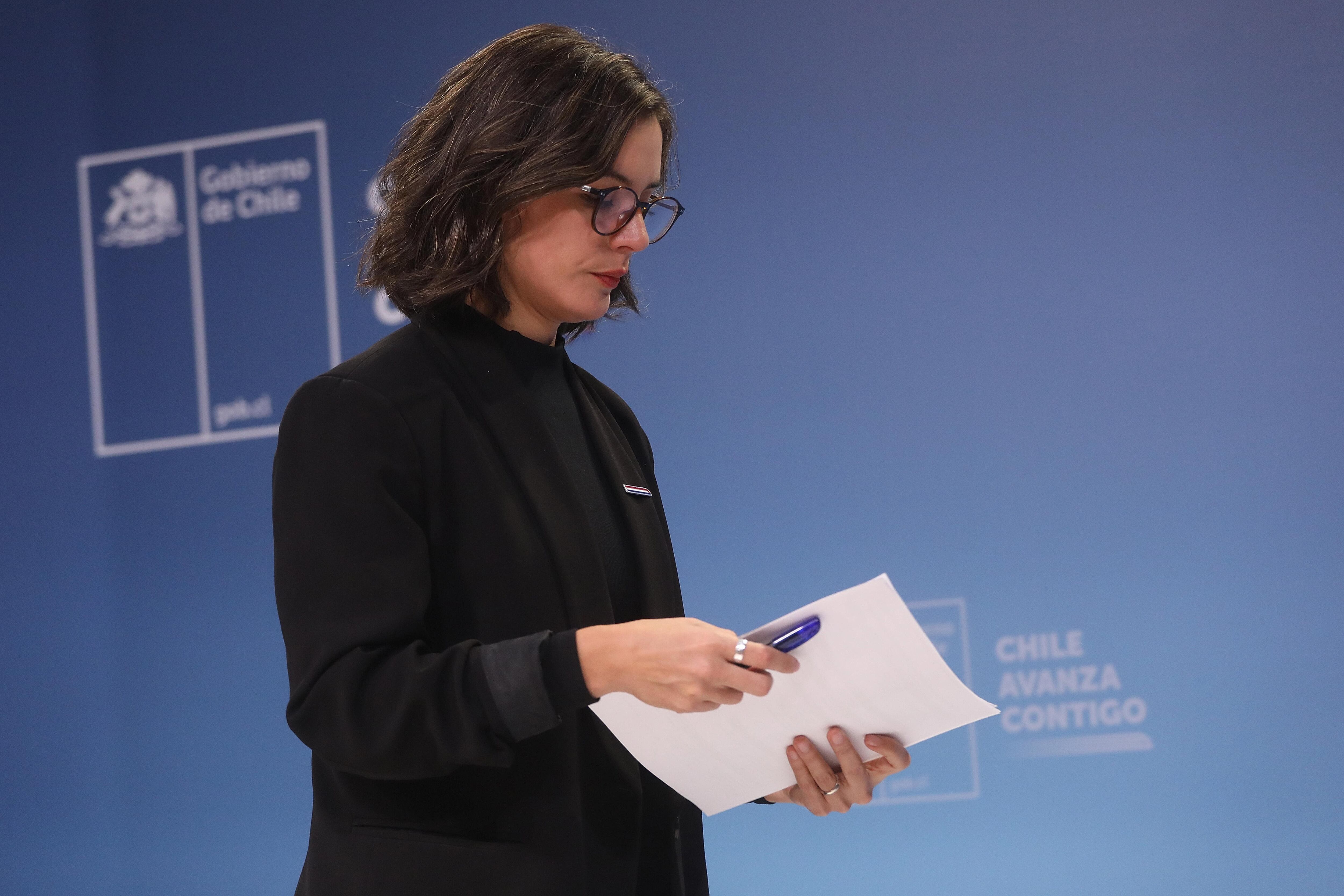 Agencia Uno | La ministra Secretaria General de Gobierno, Camila Vallejo