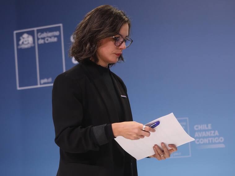 Agencia Uno | La ministra Secretaria General de Gobierno, Camila Vallejo