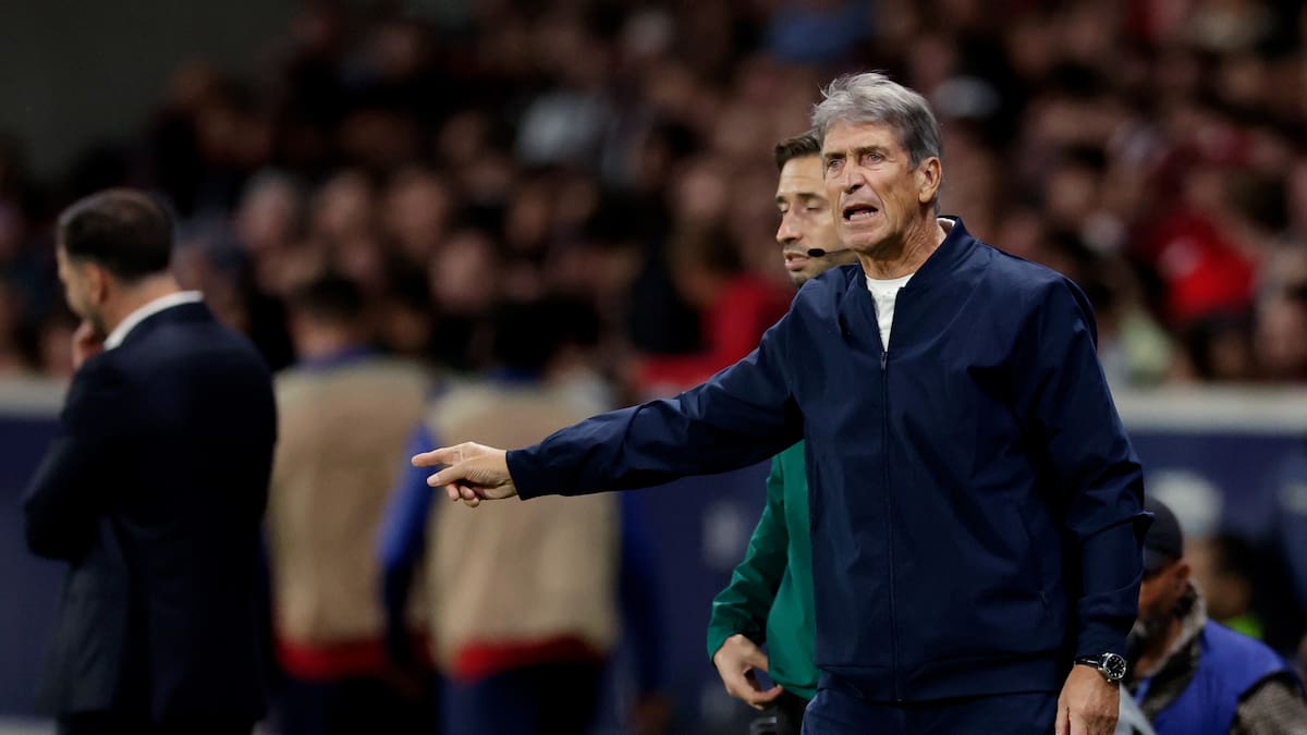 Pellegrini y el triunfal regreso del Real Betis a la Champions League: “La meta no era llegar acá, sino demostrar personalidad”