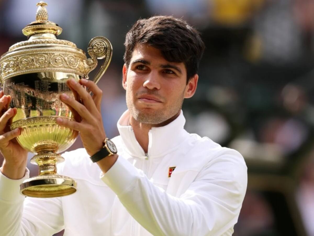 “Quiero estar en la mesa de los grandes”: Alcaraz sueña con sobrepasar los récords de Djokovic, Nadal y Federer