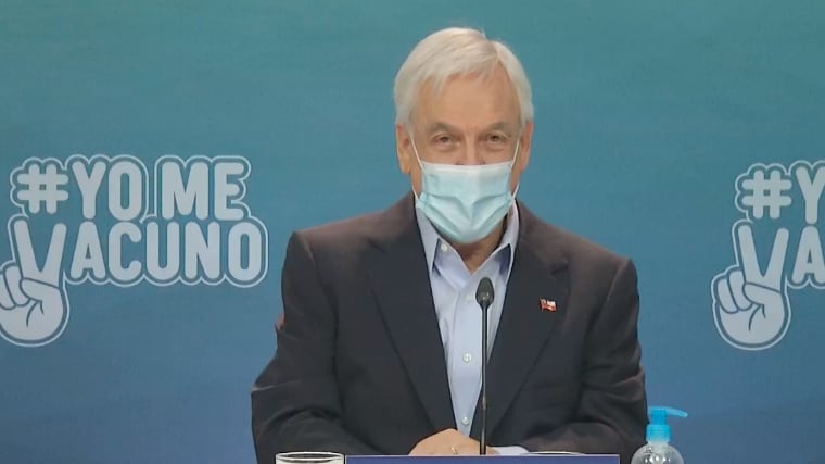 Presidente Piñera en balance Minsal