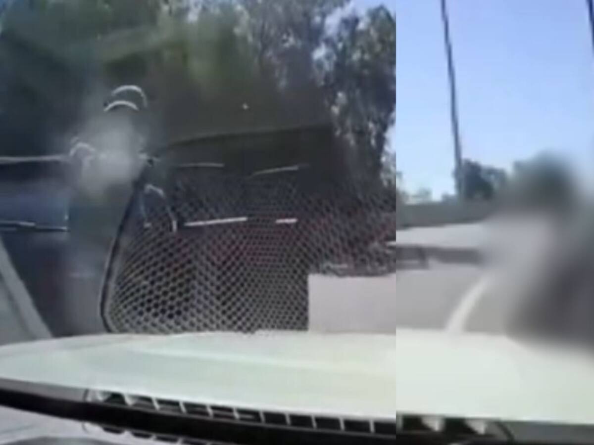 Atropelló a delincuente: la impresionante maniobra de conductor en intento de encerrona en Quilicura