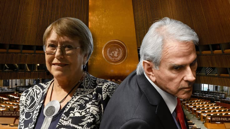 Vicepresidente del Senado respalda decisión del Gobierno de no apoyar a Bachelet: “EE.UU. no quiere que la izquierda se apodere de la ONU”