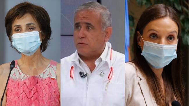Paula Daza, Dr. Ugarte y Camila Flores