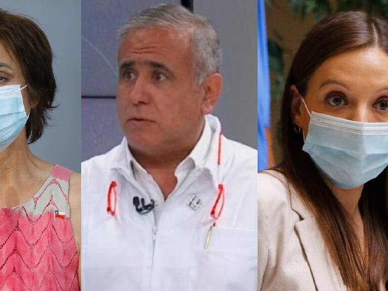 Paula Daza, Dr. Ugarte y Camila Flores