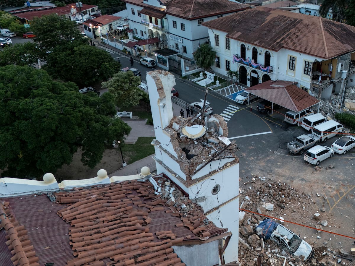 Terremoto 7,7 en Panamá: contabilizan más de 100 réplicas tras fuerte sismo