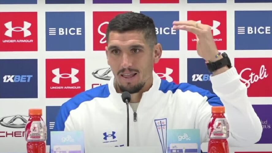 "Les pido a todos que nos respeten": La molestia de Matías Dituro en la previa del clásico ante Colo Colo