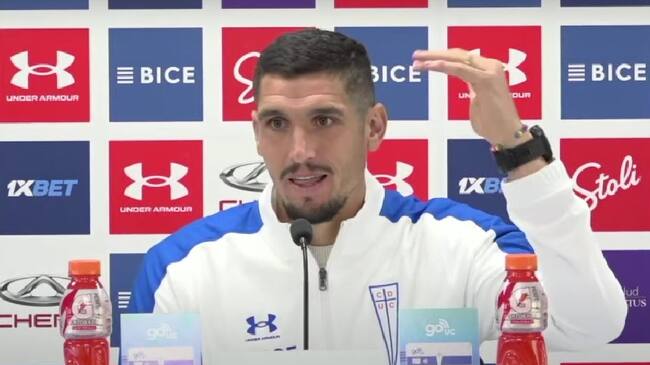 "Les pido a todos que nos respeten": La molestia de Matías Dituro en la previa del clásico ante Colo Colo