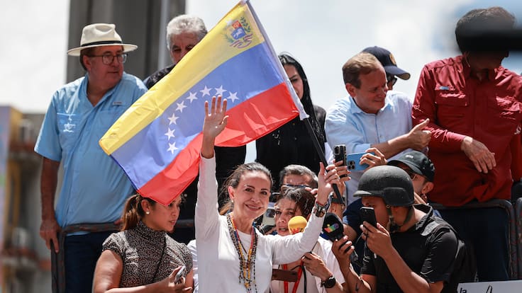 Líder opositora al régimen de Maduro en Venezuela convoca a una manifestación para el próximo 28 de septiembre